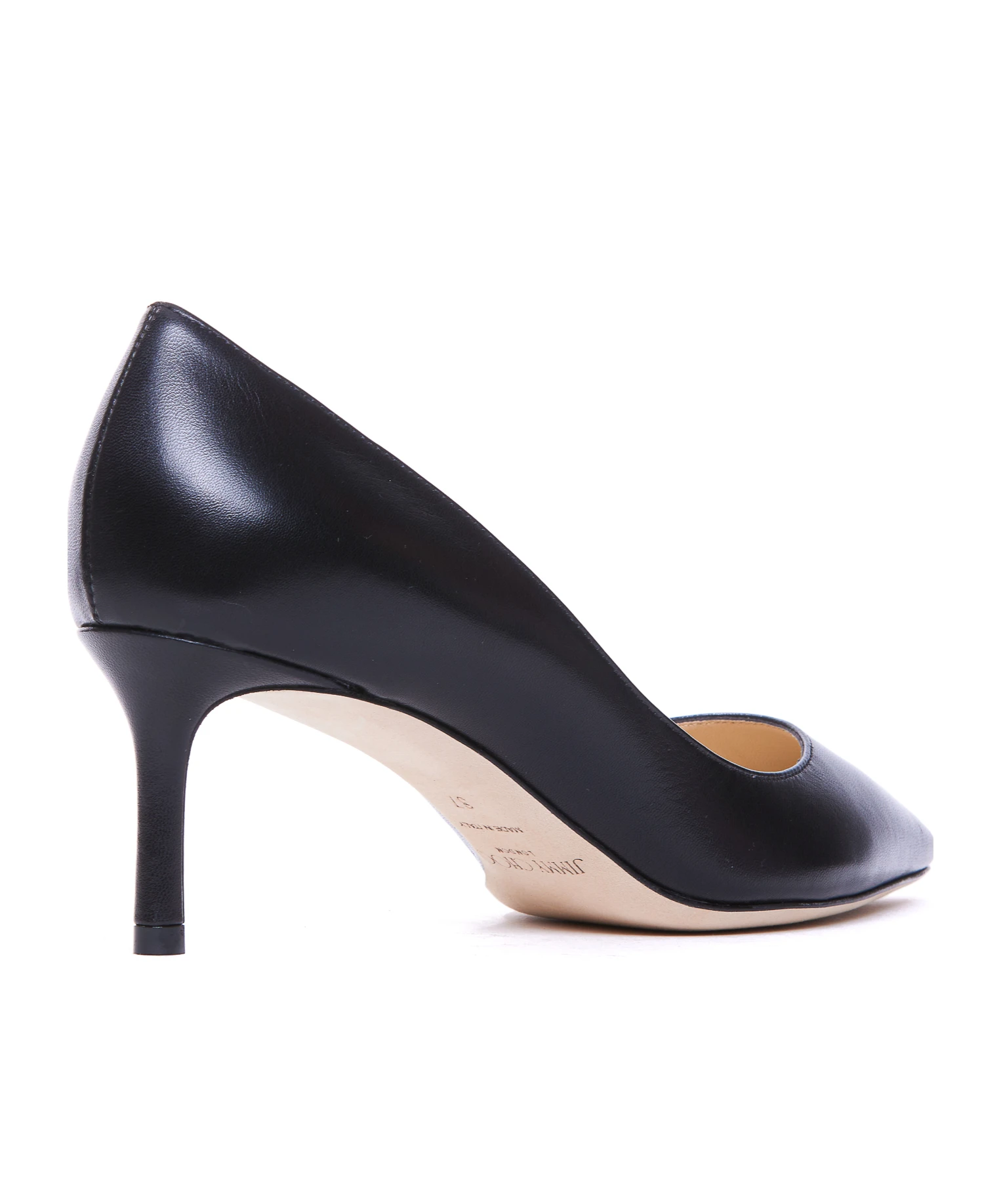 商品【预售7天】 Jimmy Choo|Jimmy Choo 女士高跟鞋 ROMY60KDIBLACK 黑色,价格¥3069,第4张图片详细�描述