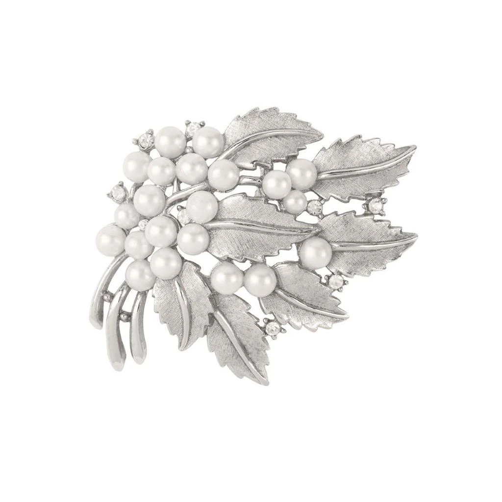 商品Susan Caplan Vintage|1960s vintage trifari faux pearl bough brooch,价格¥3055,第1张图片