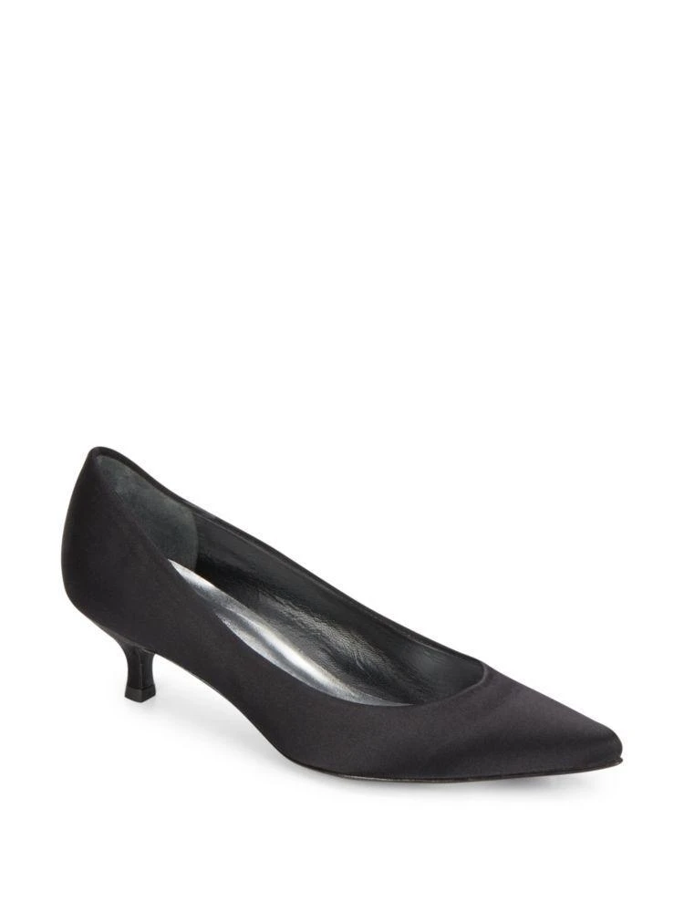 商品Stuart Weitzman|Poco Mid-Heel Pumps,价格¥1180,第2张图片详细描述
