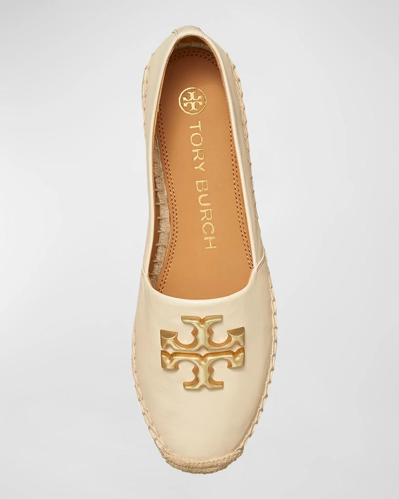 商品Tory Burch|Eleanor Leather Medallion Loafer Espadrilles,价格¥1933,第5张图片详细描述