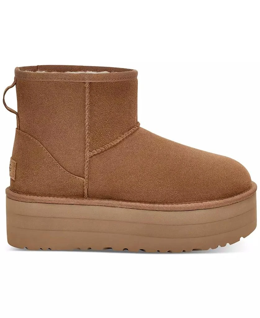 商品UGG|Women's Classic Mini Warm-Lined Platform Booties,价格¥894,第2张图片详细描述