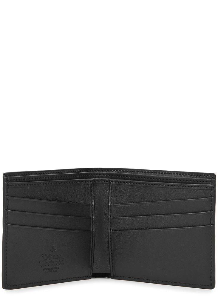 商品Vivienne Westwood|Black logo leather wallet,价格¥1383,第3张图片详细描述