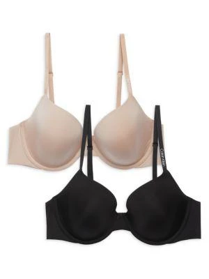 商品Calvin Klein|2-Pack T-Shirt Bra Set,价格¥268,第1张图片