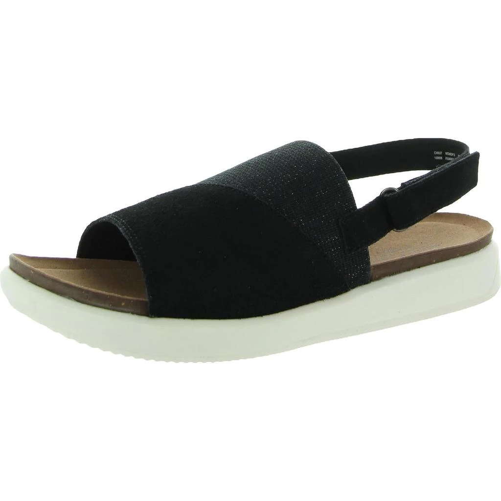 商品Rockport|Rockport Womens Kyra Suede Open Toe Slingback Sandals,价格¥77,第1张图片