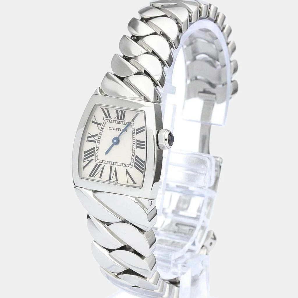 商品[二手商品] Cartier|Cartier Silver Stainless Steel La Dona W660012I Women's Wristwatch 22 mm,价格¥24377,第3张图片详细描述