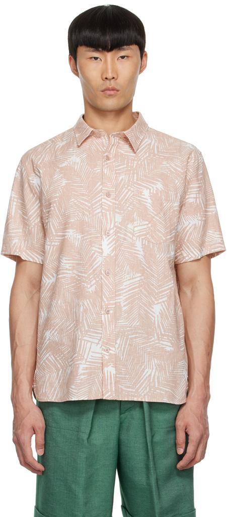 商品Vince|米色亚麻衬衫,价格¥2133,第1张图片