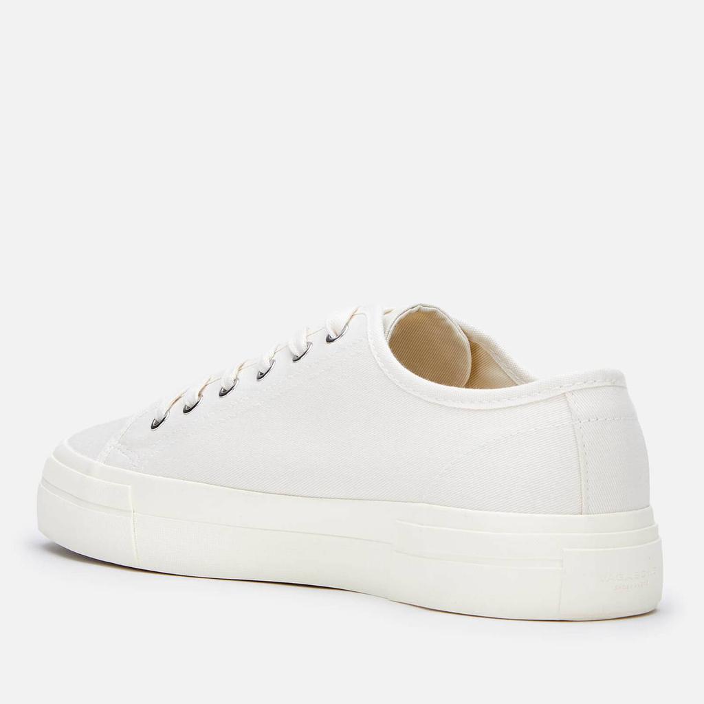 Vagabond Men's Teddie M Low Top Trainers - Cream White商品第2张图片规格展示