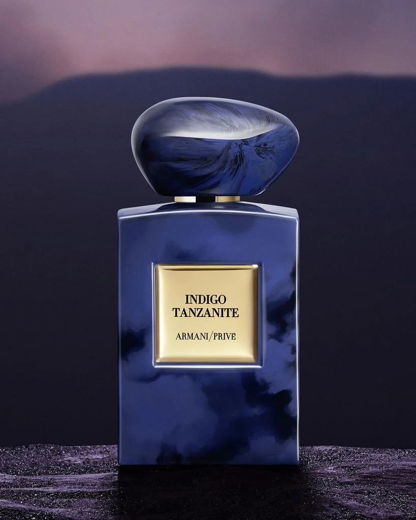 商品Giorgio Armani|Armani/Prive Indigo Tanzanite Eau de Parfum, 3.4 oz.,价格¥2430,第4张图片详细描述