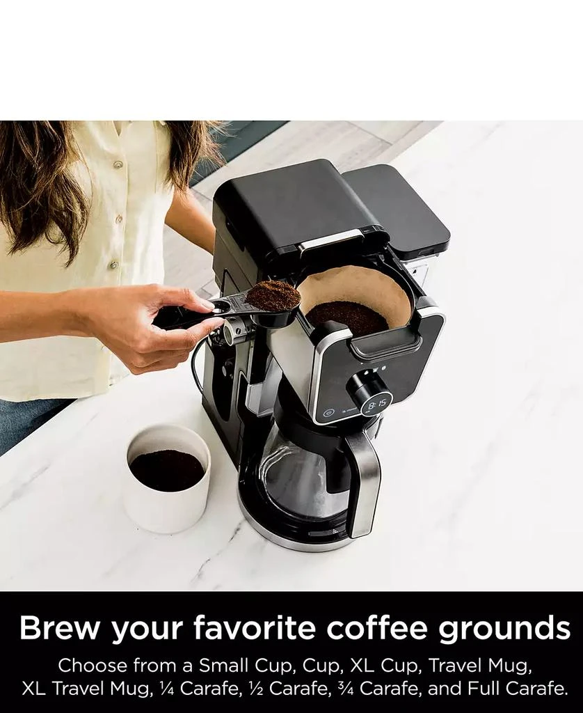 CFP301 DualBrew Pro Specialty Coffee System, Single-Serve, Compatible with K-Cups & 12-Cup Drip Coffee Maker 商品
