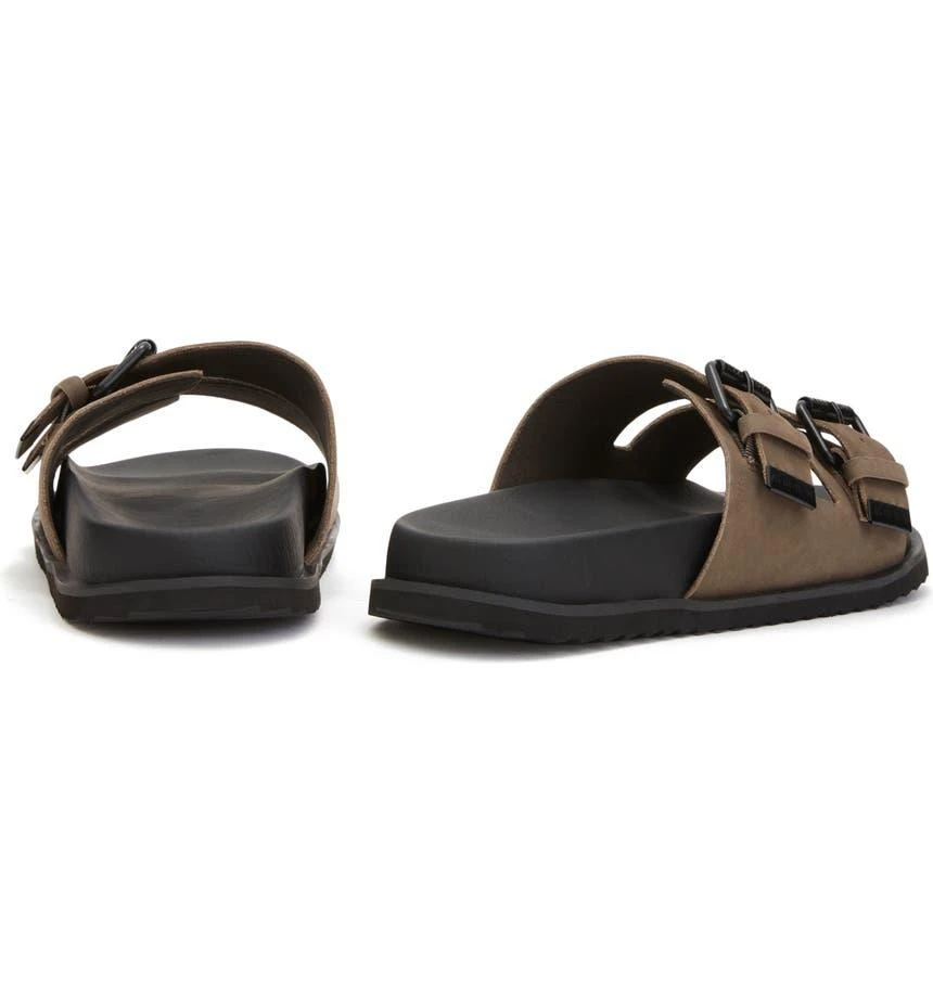 商品ALL SAINTS|Ash Leather Double Strap Slide Sandal,价格¥603,第2张图片详细描述