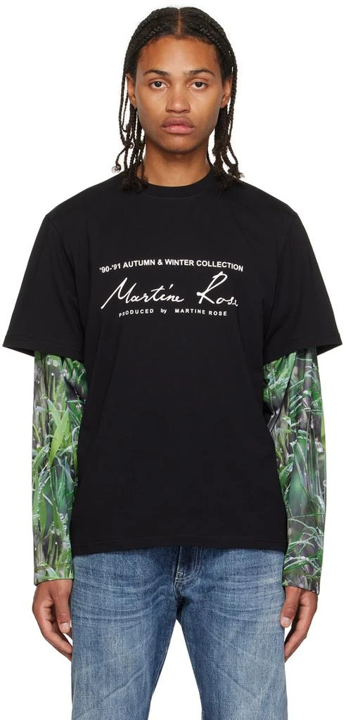 商品Martine Rose|Black Classic T-Shirt,价格¥720,第1张图片