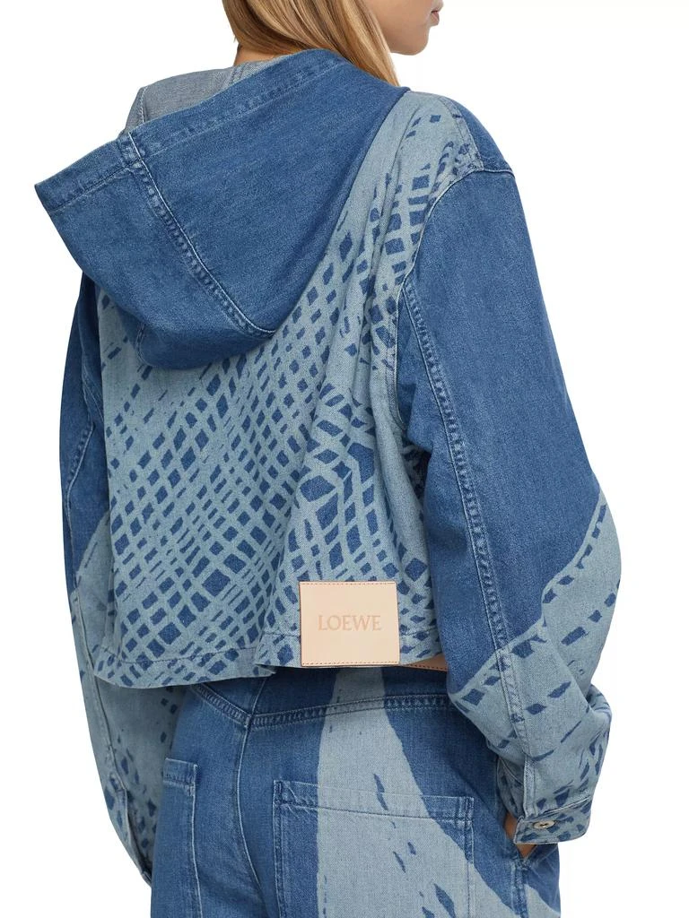 LOEWE x Paula's Ibiza Printed Denim Hooded Jacket 商品