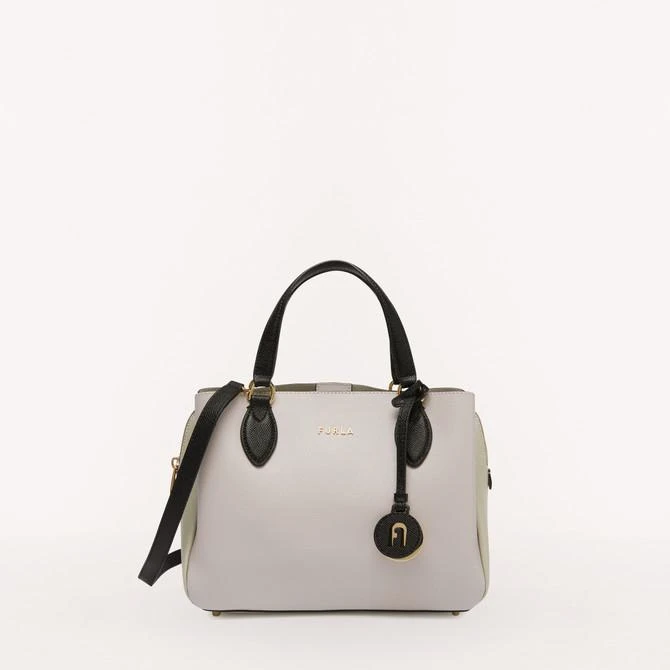 商品Furla|小牛皮 真皮拼色 Minerva 2022早秋新品 小号手提包,价格¥1392,第1张图片