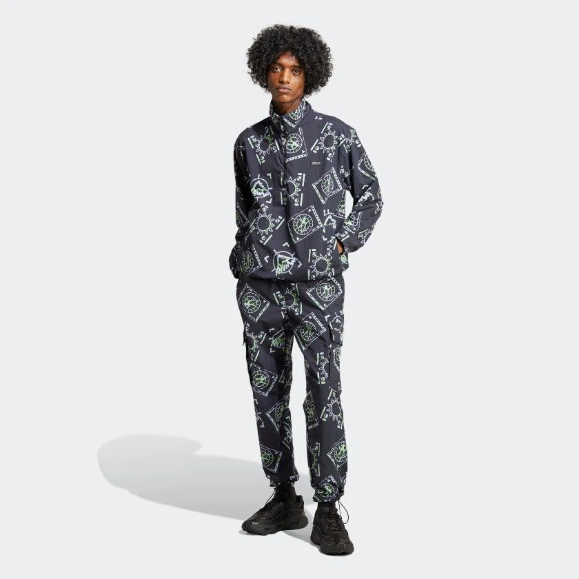 商品Adidas|Men's adidas  Adventure Allover Print Archive Anorak (Gender Neutral),价格¥602,第5张图片详细描述