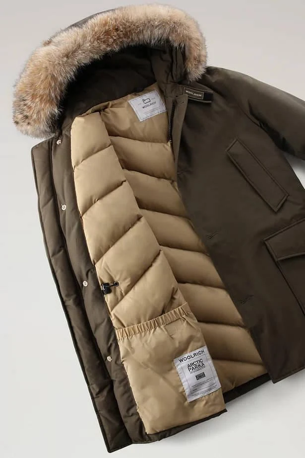 商品Woolrich|Jacket Artic Parka Cotton Green Dark Green,价格¥5655,第5张图片详细描述
