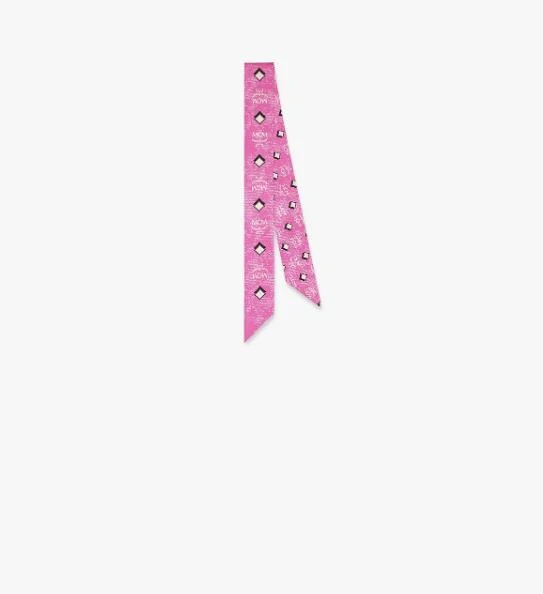 商品MCM|MCM 字母装饰 圍巾 男女同款情侣款 粉紅色MEFBATQ03PK00-PINK,价格¥1850,第1张图片