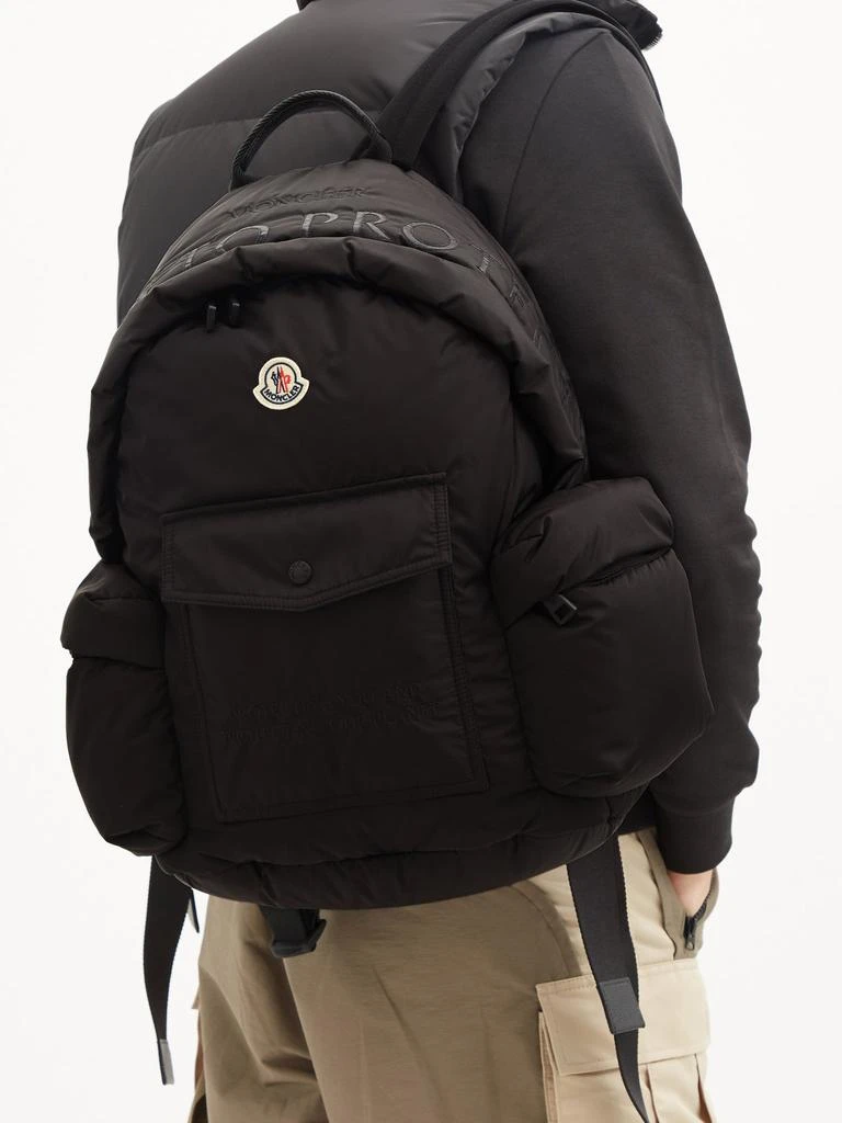 商品Moncler|Maya logo-patch padded-shell backpack,价格¥8283,第2张图片详细描述