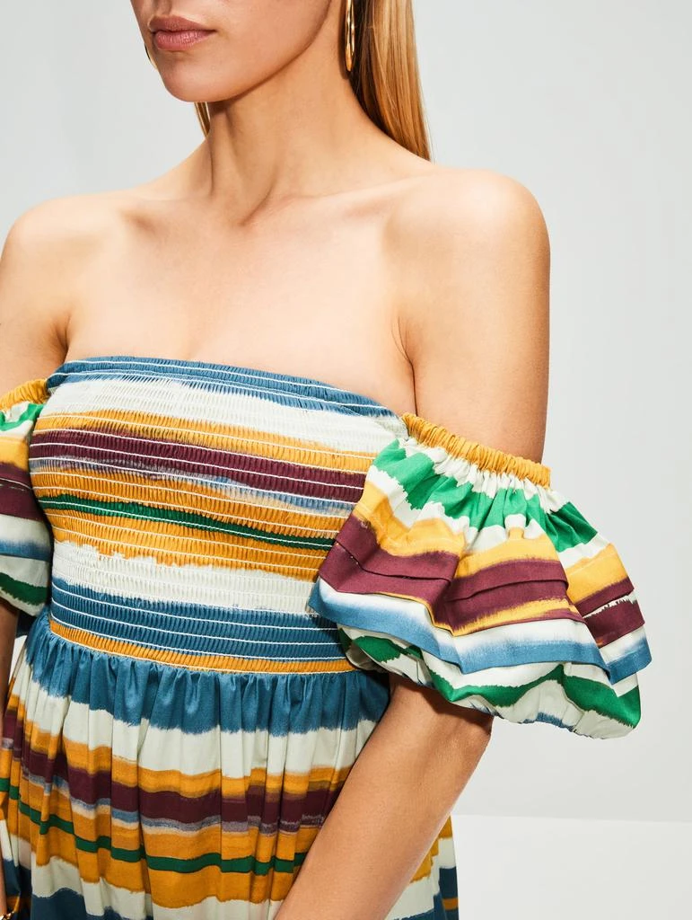 商品Autumn Adeigbo|Marise Dress In Stripe Cotton,价格¥2337,第4张图片详细描述