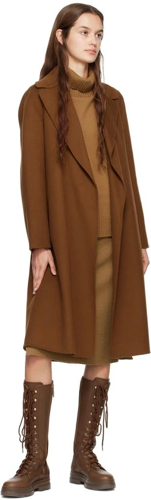 商品Max Mara|Brown Egizi Midi Skirt,价格¥469,第4张图片详细描述