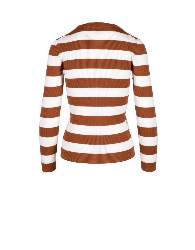 商品SUN68|Women's White / Brown Sweater,价格¥585,第2张图片详细描述