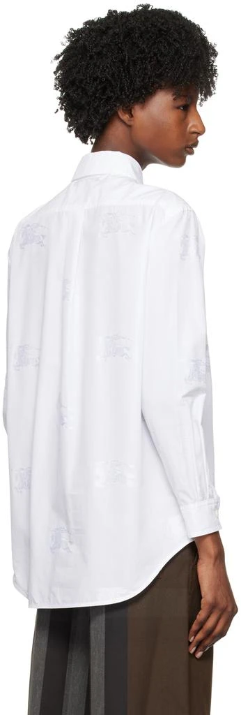 商品Burberry|白色图案衬衫,价格¥11062,第3张图片详细描述