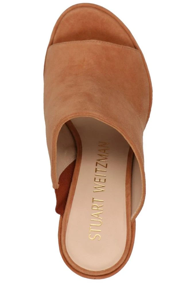 商品Stuart Weitzman|Stuart Weitzman Slip-On Heeled Mules,价格¥2942,第3张图片详细描述