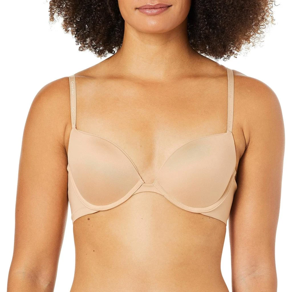 商品Calvin Klein|Constant Push Up Plunge Bra,价格¥173,第1张图片