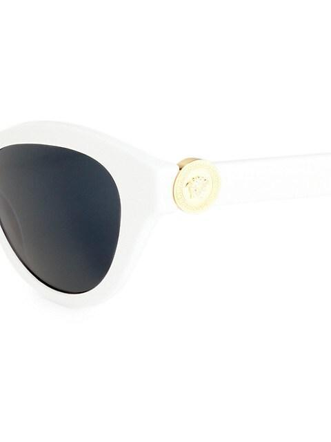 商品Versace|52MM Cat Eye Sunglasses,价格¥2177,第5张图片详细描述