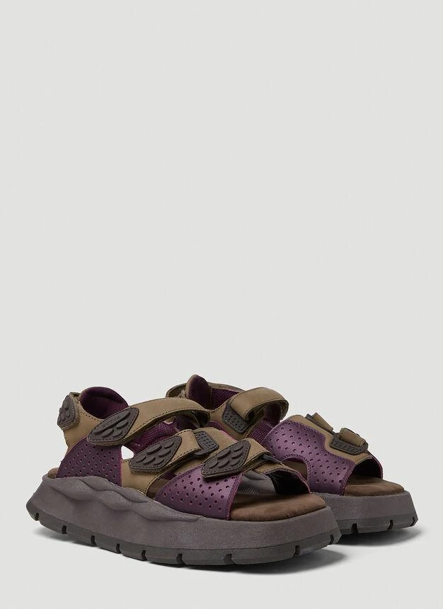 商品Eytys|Quest Platform Sandals in Brown,价格¥1205,第2张图片详细描述