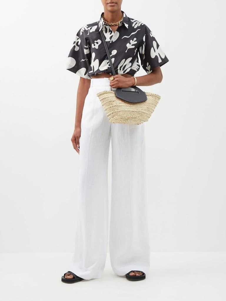 商品Hereu|Alqueria small straw basket bag,价格¥2643,第2张图片详细描述