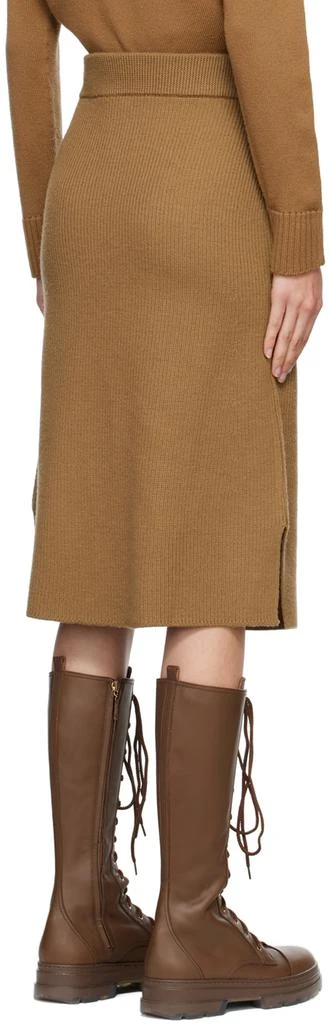 商品Max Mara|Brown Egizi Midi Skirt,价格¥469,第3张图片详细描述