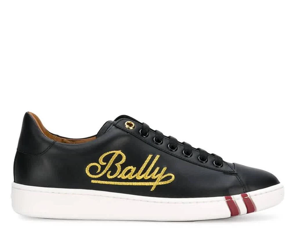 商品Bally|Bally Wiera Black Leather Low-top Sneakers, Brand Size 6,价格¥1109,第1张图片