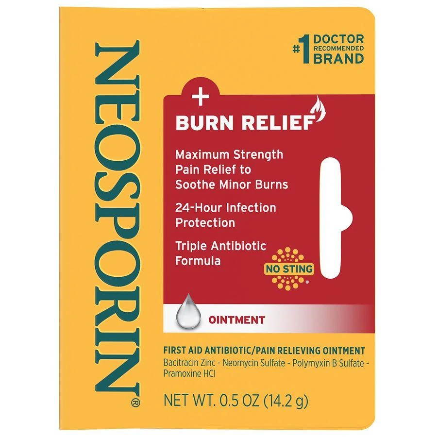 + Burn Relief First-Aid Antibiotic Ointment