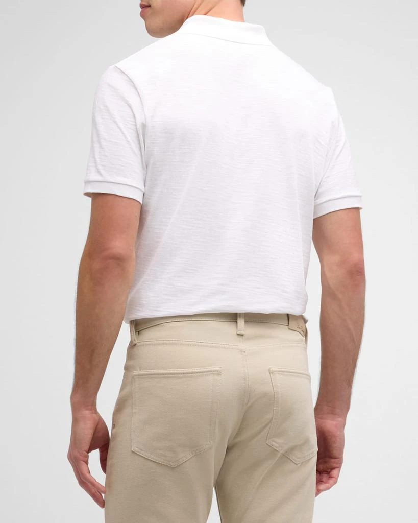 商品Vince|Classic Slub Cotton Polo Shirt,价格¥836,第4张图片详细描述