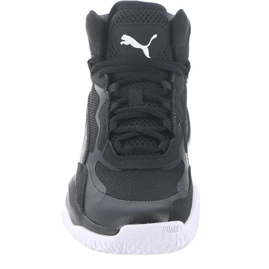 商品Puma|Playmaker Pro Mid Courtside Boys Gym Sport Basketball Shoes,价格¥324,第2张图片详细描述