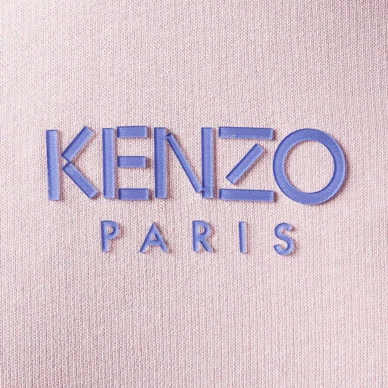 Kenzo 高田贤三 女士粉色字母logo图案连帽卫衣 FA52SW771962-34 商品
