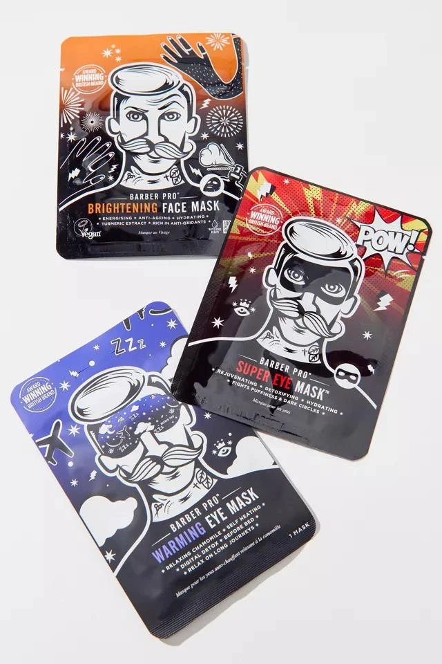 商品BARBER PRO|BARBER PRO Secret Santa Mask Trio,价格¥91,第2张图片详细描述