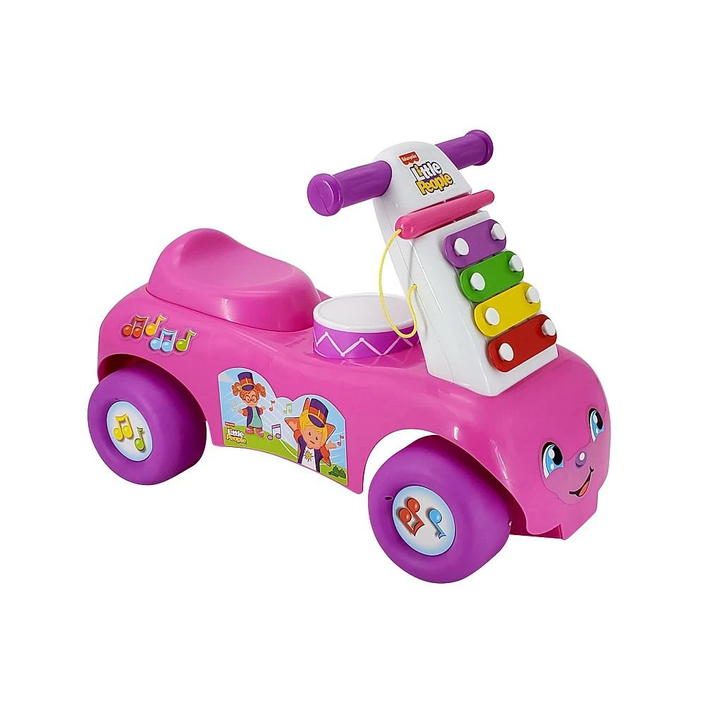 商品Fisher Price|Little People Music Adventure Ride On,价格¥150,第3张图片详细描述