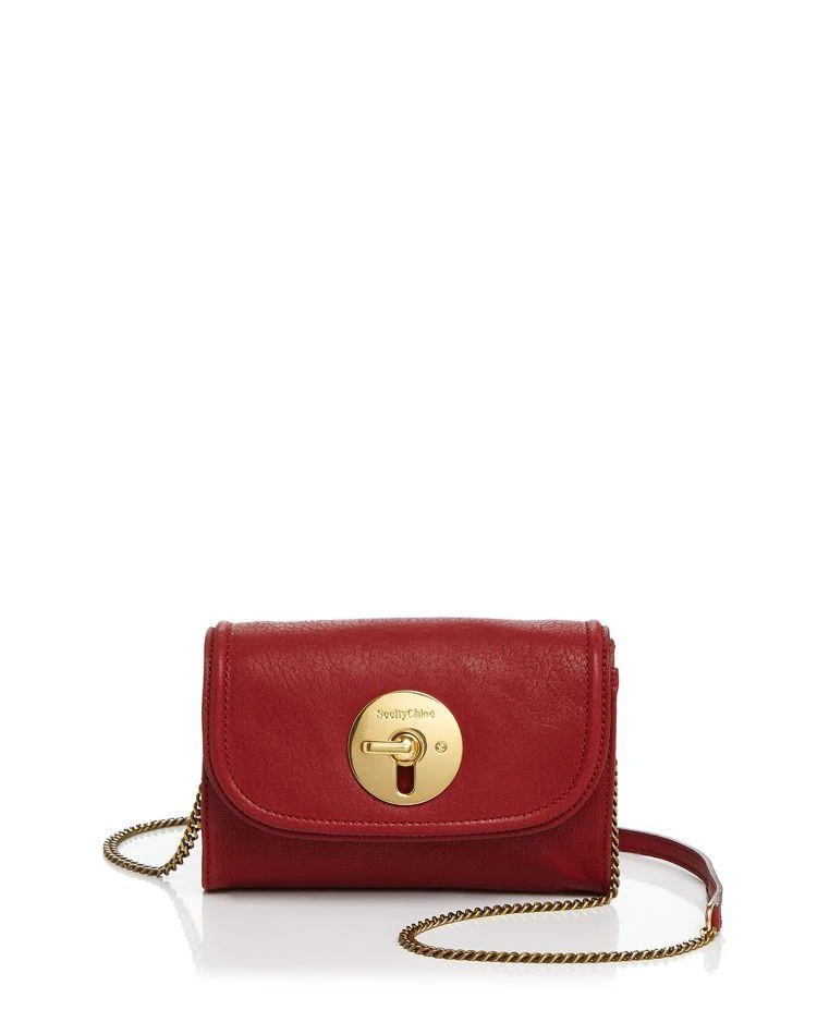 商品See by Chloé|Lois Mini Leather Crossbody,价格¥2211,第1张图片