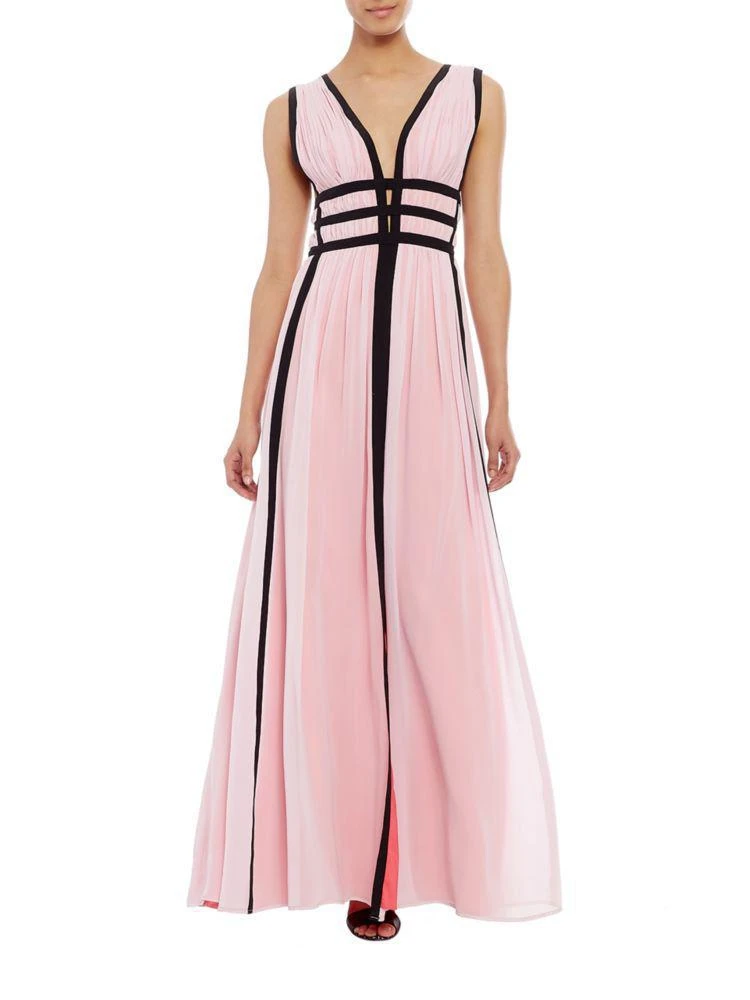 商品Nicole Miller|Contour-Seamed Silk Gown,价格¥1891,第1张图片