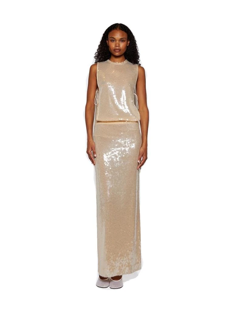 商品Christopher Esber|Lucent Sequin Seperation Gown White,价格¥6017,第2张图片详细描述