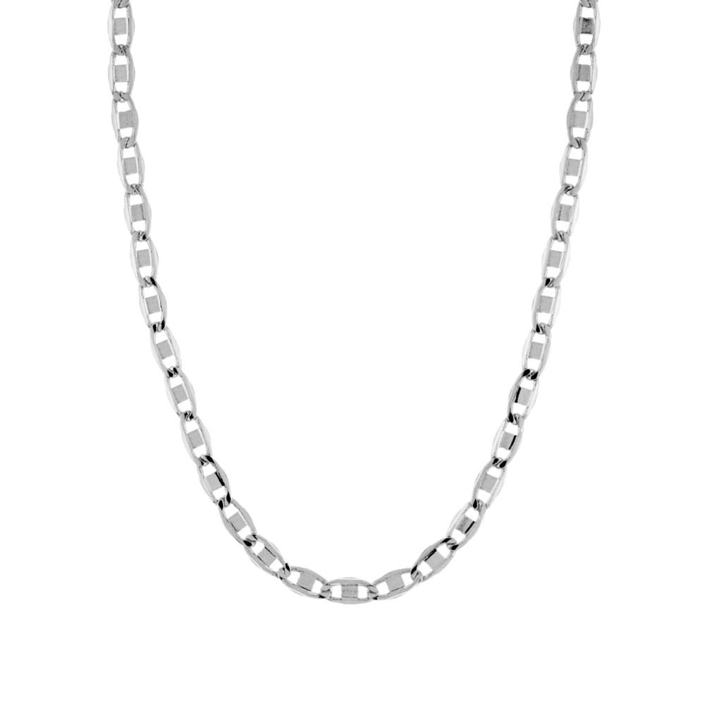 Mariner 18" Chain Necklace in Silver Plate or Gold Plate商品第1张图片规格展示