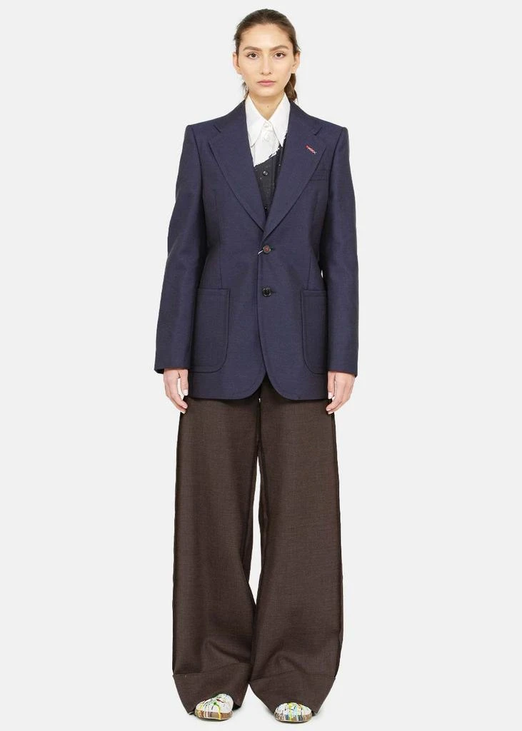 商品MAISON MARGIELA|Maison Margiela Wool Canvas Blazer,价格¥6331,第1张图片