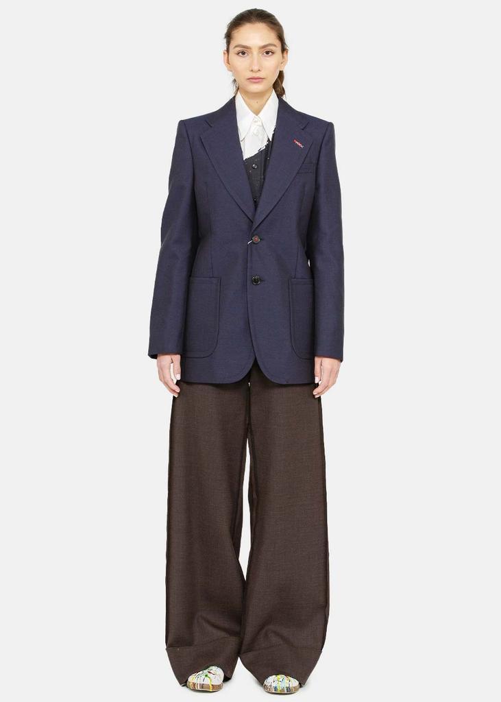 商品MAISON MARGIELA|Maison Margiela Wool Canvas Blazer,价格¥8438,第1张图片