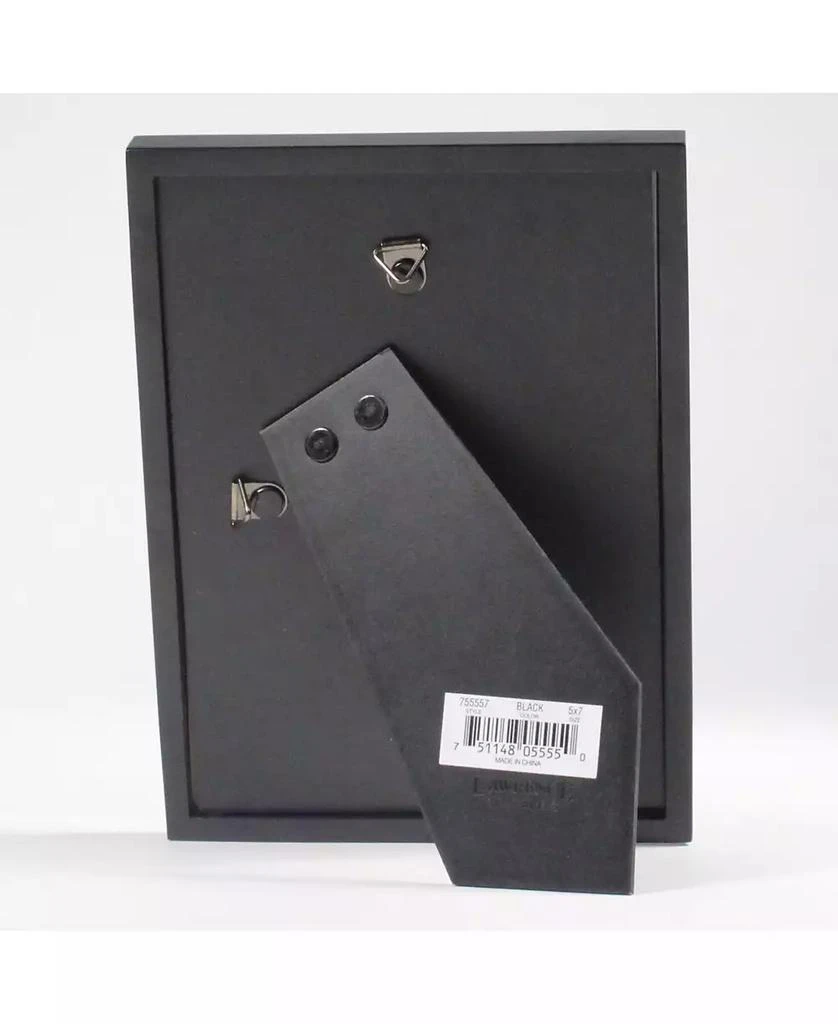 商品Lawrence Frames|Black Wood Picture Frame - Gallery Collection - 5" x 7",价格¥108,第3张图片详细描述