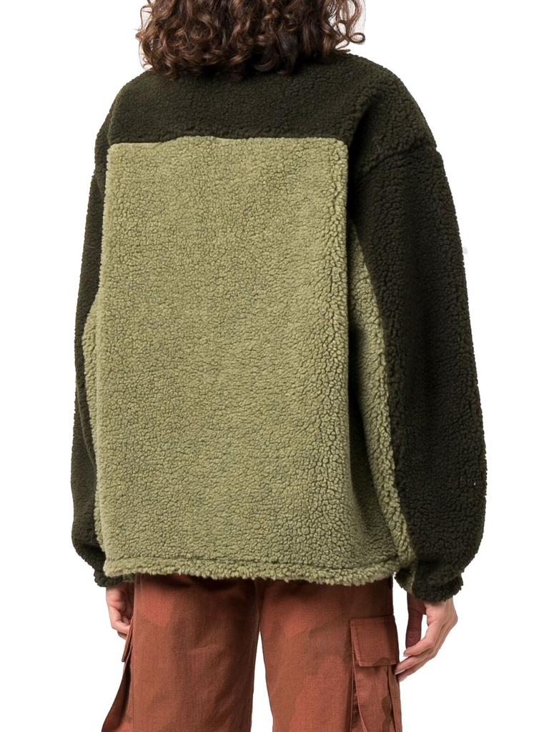 Ambush Women's  Green Wool Outerwear Jacket商品第2张图片规格展示