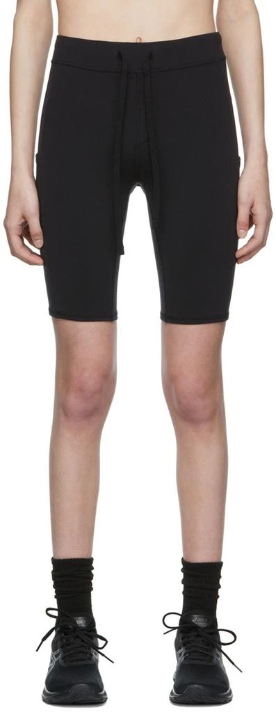 商品Alo|Black Nylon Sport Shorts,价格¥167,第1张图片