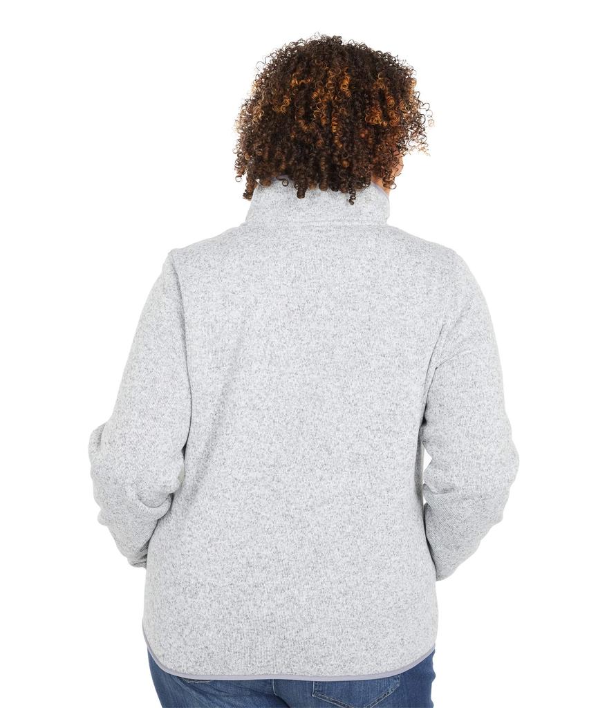 Plus Size Sweater Fleece Pullover商品第2张图片规格展示