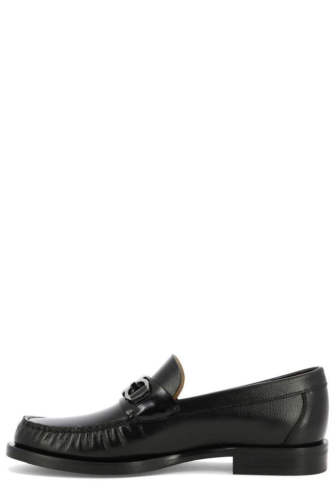 商品Salvatore Ferragamo|Ferragamo Gancini Detailed Slip-On Loafers,价格¥3716,第2张图片详细描述