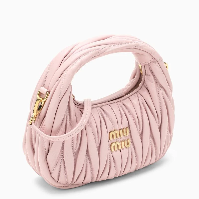 商品Miu Miu|Alabaster quilted leather handbag,价格¥11825,第3张图片详细描述